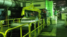 Захват полуавтоматический для рулонов стали г/п 13,0 тонн